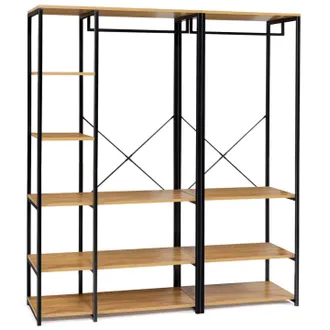 IDMarket Armadio Modulare Xxl L. 150 Cm Detroit Design Industriale