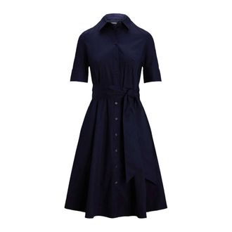Ralph Lauren Dames, Jurken, Blauw, Maat: XS