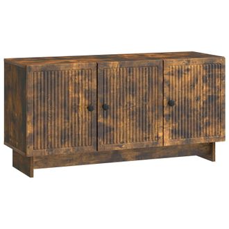 vidaXL Mueble De Tv Roble Ahumado 99 X 34,5 X 50 Cm Vidaxl