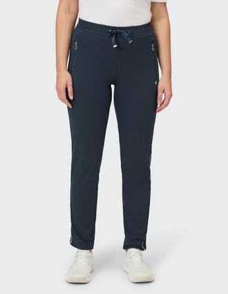 Joy Sporthose JOY SPORTSWEAR JOGGINGHOSE AMELLE, Damen, Gr. 36, N-Gr, night, Obermaterial: 76% Polyester, 24% Elasthan, Hosen Sporthose