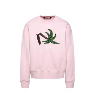 Palm Angels Cotton Mens Sweatshirt