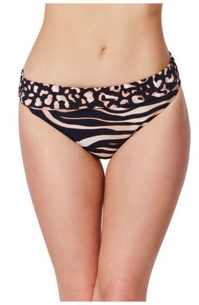 Gottex Nambiti High Waist Foldable Bikini Bottom in Safari at Nordstrom, Size 12