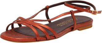 Julie Dee Me601 Berg Wash Ruggine - - Shoes - Donna - Marrone - 37 EU