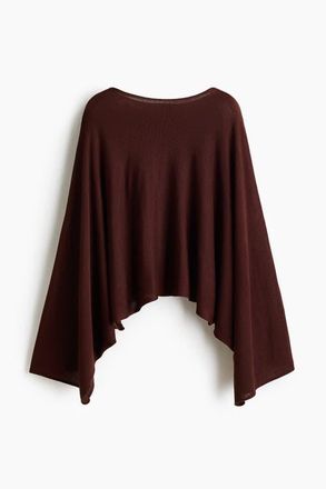 H&M Oversized Top in Dark Brown at Nordstrom, Size X-Small