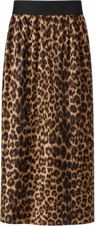 Love + Harmony Womens Animal Print Skirt In Leopard