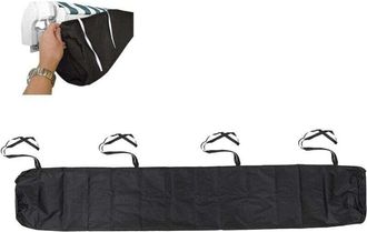OEM Housse De Protection Pour Auvent - Polyester 420d - Anti-uv Anti-poussi&egrave;re - Pour Terrasse Jardin Ext&eacute;rieur - 2,5 M - Noir