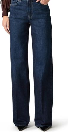 Paige Sasha Straight Leg Jeans In Dwell
