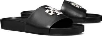 Tory Burch Charlie Sport Slide Sandal in Perfect Black at Nordstrom, Size 10.5