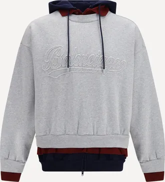 Balenciaga Three-layer Hoodie Male S