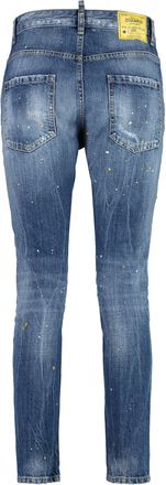 Dsquared2 Womens Cool Girl Cropped Jeans Denim Cotton