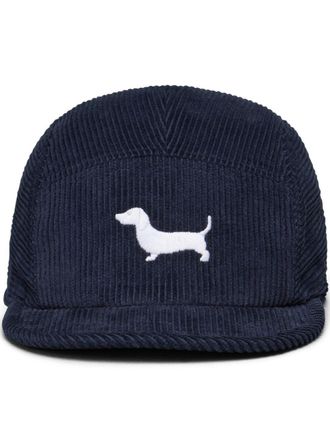 Thom Browne Hector-motif baseball cap - men - Cotton - M - Blue