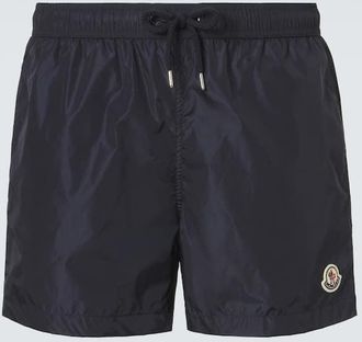 Moncler Logo swim trunks