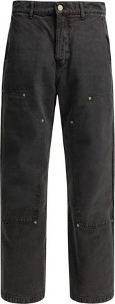 Mfpen Double Knee Jeans - Heren - Jeans - Zwart - Maat: L Katoen