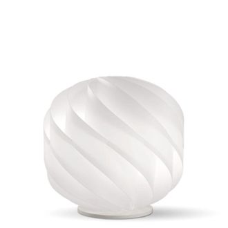 Linea Zero L&aacute;mpara De Mesa Lap Blanco En Pl&aacute;stico Cm. 40 X 39 Horas
