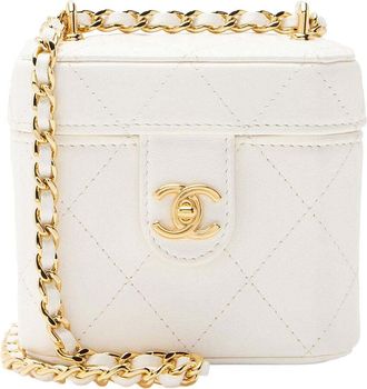Chanel Quilted Lambskin Vanity Crossbody (Authentic Pre-Loved)