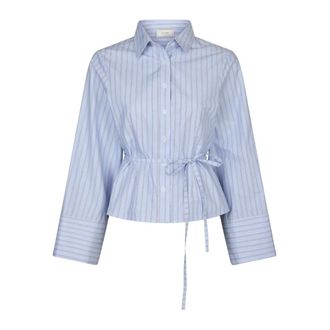 Neo Noir Mujer, Blusas y Camisas, Azul, Talla: M