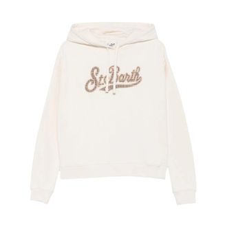 MC2 Saint Barth Mindy Hoodie - Dames - Hoodies - Wit - XS - Katoen - Hoodies & sweatvesten