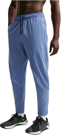 Nike Dri-FIT Unlimited Broek met Ritsmanchetten en Veelzijdigheid - Heren - Sport - Blauw - Maat: 2XL Spandex