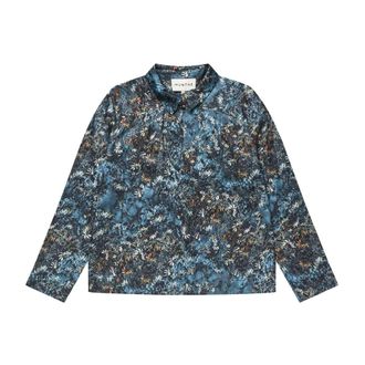 Munthe Dames, Blouses & Shirts, Blauw, Maat: 2XL