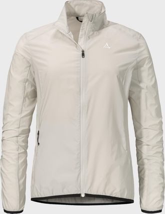 Sch&ouml;ffel Outdoorjacke SCH&Ouml;FFEL Jacket Style Cannobio WMS, Damen, Gr. 36, beige (9040, natur), Oberstoff: 100% Nylon; (Coating: Polyurethan), regular fit, hoch 