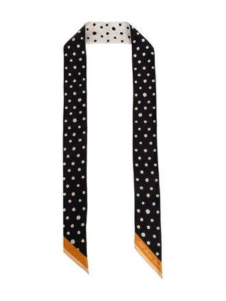 Fendi Multicolor Falena Dot Bandana Scarf