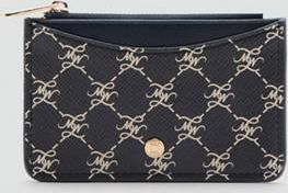 Mango Portacarte logo zip navy - Donna - Taglia unica - MANGO
