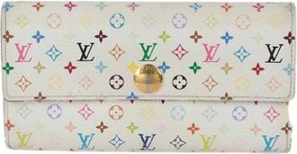 Louis Vuitton Pre-owned Wallets, female, Multicolor, Size: ONE SIZE Pre-owned Sara Long Wallet