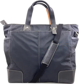 Coach Black Nylon Tote Bag (Pre-Owned)