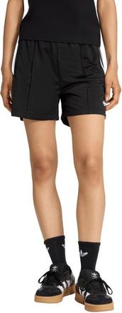adidas Originals Firebird Recycled Polyester Shorts in Black/White at Nordstrom, Size Xx-Small
