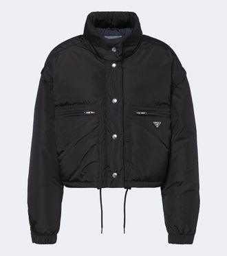Prada Piumino cropped in Re-Nylon