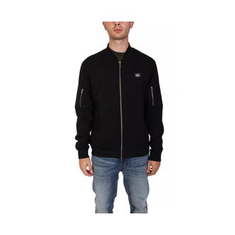 Karl Lagerfeld Heren, Jassen, Zwart, Maat: L Katoen