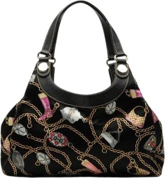 Gucci Pre-owned Charmy Schoudertas - Dames - Vintage Schoudertas - Zwart - ONE Size - Leer - Vintage