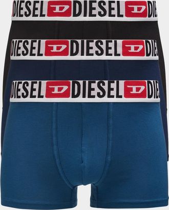 Diesel Men & apos;s Damien Multicolor DCore 3-Pack Boxer Briefs