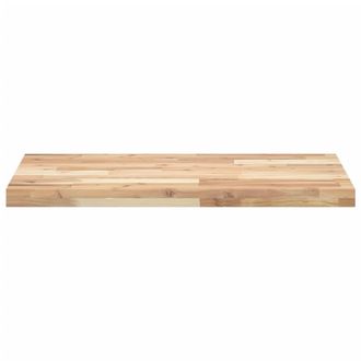 Berkfield Home Versatile Bathroom Vanity Top Untreated 60x50x4 cm Solid Wood Acacia in Brown | Size: 60 x 50 x 4 cm