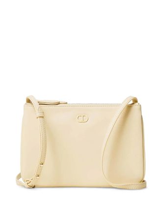 Twin-Set Mini-tas met logoprint - Geel