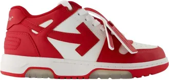 Off-white Sneakers, female, Red, Size: 10 US Out Of Office Sneakers