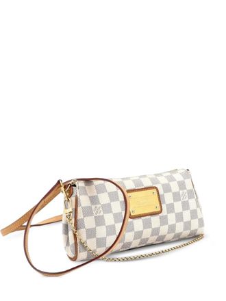 Louis Vuitton Eva Handbag Damier clutch bag - women - Fabric - One Size - White