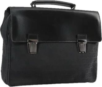 Fendi Pre-owned Canvas fendi-bags - Dames - Vintage Handtas - Zwart - ONE Size - Vintage