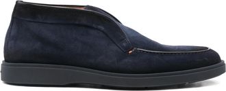 Santoni Suede Loafers