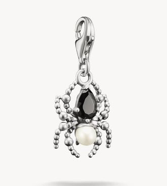 Thomas Sabo Charm tonalit&agrave; argento, nero e bianco