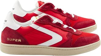 Valsport Schoenen, Heren, Rood, 42 EU, Nylon, Nylon Mesh Sneakers