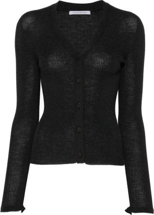 Cecilie Bahnsen Folke Cardigan - Dames - Vesten - Zwart - S - Truien & Vesten