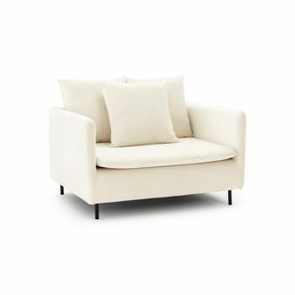 La Redoute Interieurs XL fauteuil in fluweel, Ivete