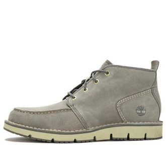 Timberland Westmore Moc Toe Chukka Boot Medium Grey Nubuck A5YF3W
