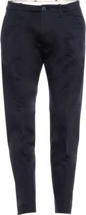 Nine In The Morning Navy Kent Broek - Heren - Chinos - Blauw - XL - Katoen - Broeken