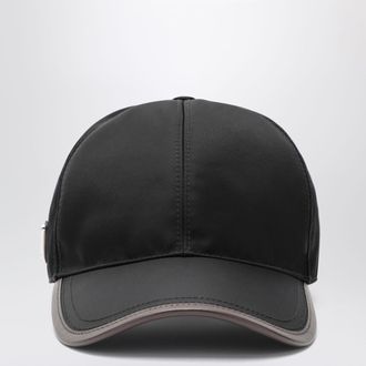 Prada Black Prada Speedrock baseball cap in Re-Nylon
