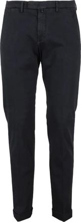 BRIGLIA 1949 Bg 03 Chino Broeken - Heren - Chinos - Blauw - W47 - Katoen - Broeken