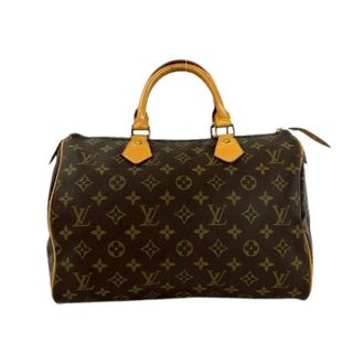 Louis Vuitton Pre-owned Handbags, female, Brown, Size: ONE SIZE Pre-owned Speedy 30 Monogram Handbag