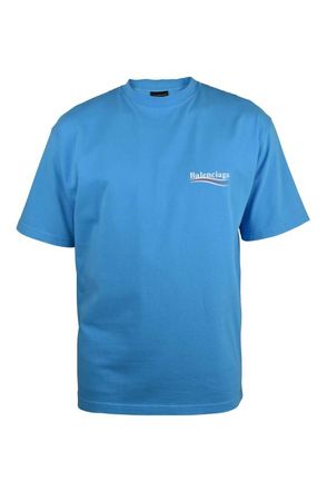 Balenciaga T-shirt met ruime pasvorm Blauw