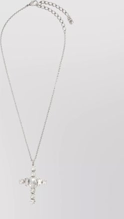 Dolce & Gabbana rhinestone cross necklace